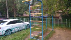 Площадка для воркаута в городе Климовск №7179 Маленькая Современная фото