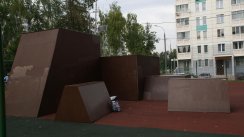 Площадка для воркаута в городе Зеленоград №7418 Средняя Современная фото