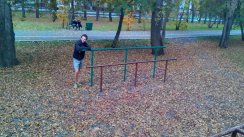 Площадка для воркаута в городе Кемерово №7442 Маленькая Советская фото