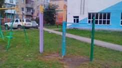 Площадка для воркаута в городе Кемерово №7444 Маленькая Советская фото