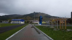 Площадка для воркаута в городе Горно-Алтайск №7535 Маленькая Современная фото