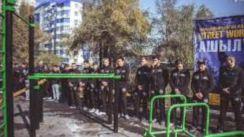 Площадка для воркаута в городе Алматы №7573 Средняя Хомуты фото