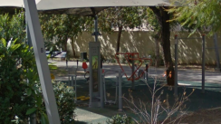 Площадка для воркаута в городе Тель-Авив №7597 Маленькая Современная фото