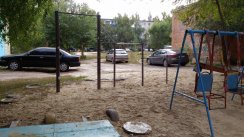 Площадка для воркаута в городе Борисоглебск №7659 Маленькая Советская фото