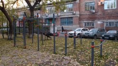 Площадка для воркаута в городе Новосибирск №7757 Маленькая Хомуты фото