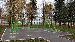 Площадка для воркаута в городе Рыльск №7817 Маленькая Хомуты фото