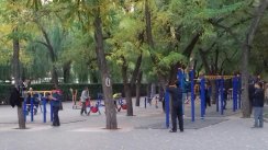 Площадка для воркаута в городе Пекин №7832 Средняя Советская фото
