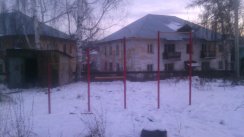 Площадка для воркаута в городе Зыряновск №7909 Маленькая Советская фото