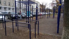 Площадка для воркаута в городе Одесса №7908 Средняя Современная фото