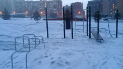 Площадка для воркаута в городе Новосибирск №8036 Средняя Хомуты фото