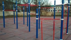 Площадка для воркаута в городе Белогорск (Крым) №7354 Средняя Хомуты фото