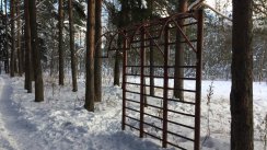 Площадка для воркаута в городе Кубинка №8180 Маленькая Советская фото