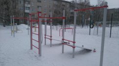 Площадка для воркаута в городе Иркутск №8223 Средняя Современная фото