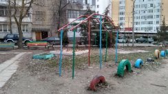 Площадка для воркаута в городе Бишкек №8262 Маленькая Советская фото
