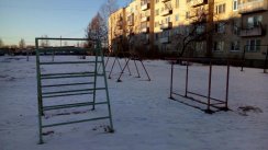 Площадка для воркаута в городе Колпино №8336 Маленькая Советская фото