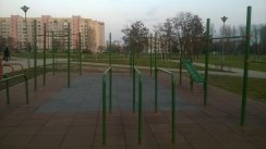 Площадка для воркаута в городе Бобруйск №8385 Маленькая Хомуты фото