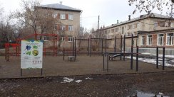 Площадка для воркаута в городе Екатеринбург №8394 Маленькая Современная фото