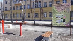 Площадка для воркаута в городе Екатеринбург №7153 Маленькая Современная фото
