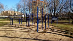 Площадка для воркаута в городе Красногорск №8417 Маленькая Современная фото