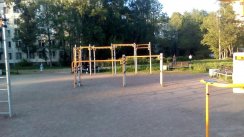 Площадка для воркаута в городе Санкт-Петербург №8554 Средняя Хомуты фото