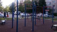 Площадка для воркаута в городе Чехов №8656 Маленькая Хомуты фото