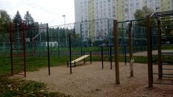 Площадка для воркаута в городе Зеленоград №9103 Большая Современная фото