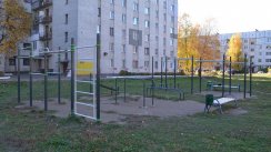 Площадка для воркаута в городе Брянск №9155 Маленькая Хомуты фото