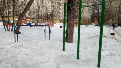 Площадка для воркаута в городе Москва №9376 Маленькая Хомуты фото
