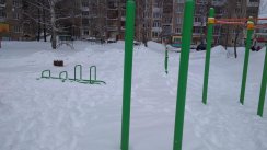 Площадка для воркаута в городе Ижевск №9380 Средняя Хомуты фото
