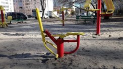 Площадка для воркаута в городе Киев №9394 Маленькая Современная фото