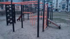 Площадка для воркаута в городе Киев №9431 Маленькая Современная фото