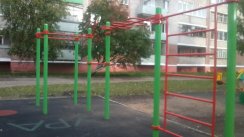 Площадка для воркаута в городе Соликамск №9447 Маленькая Хомуты фото