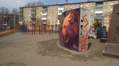 Площадка для воркаута в городе Новосибирск №9552 Большая Современная фото
