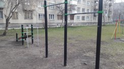 Площадка для воркаута в городе Новосибирск №9594 Маленькая Хомуты фото