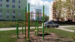 Площадка для воркаута в городе Жигулёвск №9662 Маленькая Хомуты фото