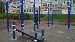 Площадка для воркаута в городе Кемерово №9723 Маленькая Хомуты фото