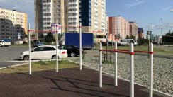 Площадка для воркаута в городе Сургут №9930 Маленькая Хомуты фото