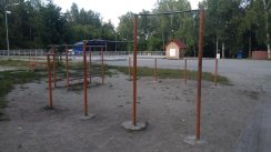 Площадка для воркаута в городе Новосибирск №1223 Большая Современная фото