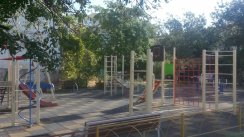 Площадка для воркаута в городе Геленджик №10154 Средняя Современная фото