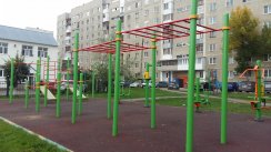 Площадка для воркаута в городе Уфа №9624 Средняя Хомуты фото