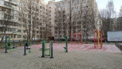Площадка для воркаута в городе Санкт-Петербург №10397 Маленькая Современная фото