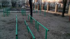 Площадка для воркаута в городе Комсомольск №10437 Большая Советская фото