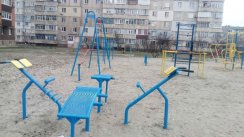 Площадка для воркаута в городе Комсомольск №10449 Маленькая Советская фото