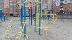 Площадка для воркаута в городе Комсомольск №10449 Маленькая Советская фото