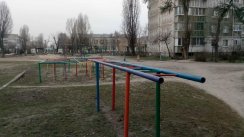 Площадка для воркаута в городе Комсомольск №10454 Маленькая Советская фото