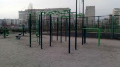 Площадка для воркаута в городе Комсомольск №10452 Маленькая Хомуты фото