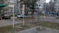Площадка для воркаута в городе Комсомольск №10456 Маленькая Советская фото
