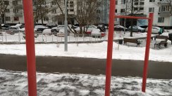 Площадка для воркаута в городе Москва №10511 Средняя Современная фото