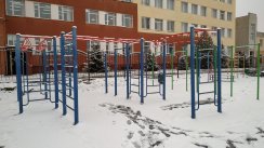 Площадка для воркаута в городе Брянск №10525 Большая Современная фото
