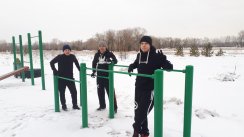 Совместная уличная тренировка Workout, SBSL и SOTKA (Красноярск)